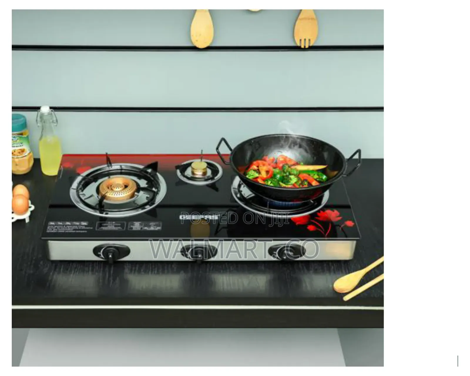 Geepas 3 Burner Gas Cooker Ggc31012