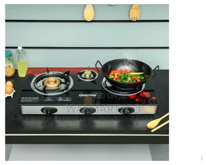 Geepas 3 Burner Gas Cooker Ggc31012