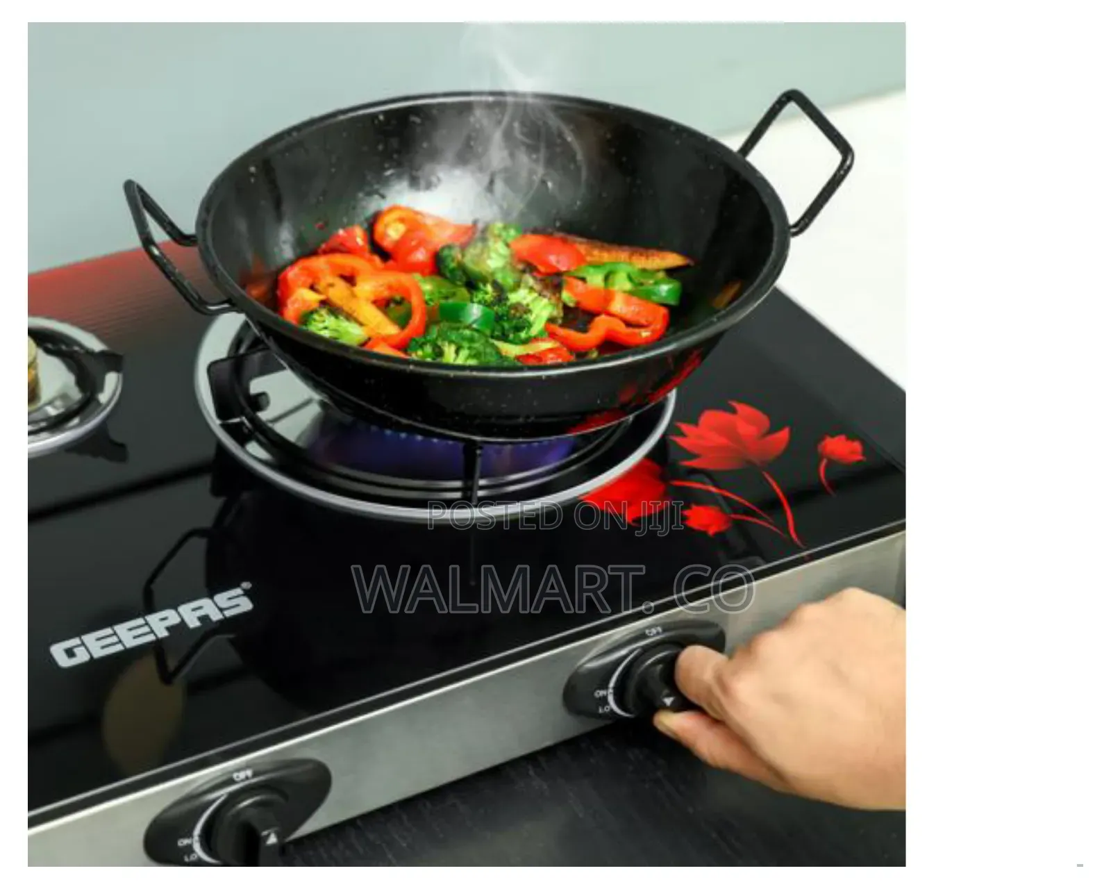 Geepas 3 Burner Gas Cooker Ggc31012