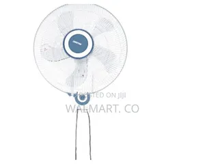 Geepas 16 Inch Wall Fan 3 Speed Settings With 2 Pull String Cords
