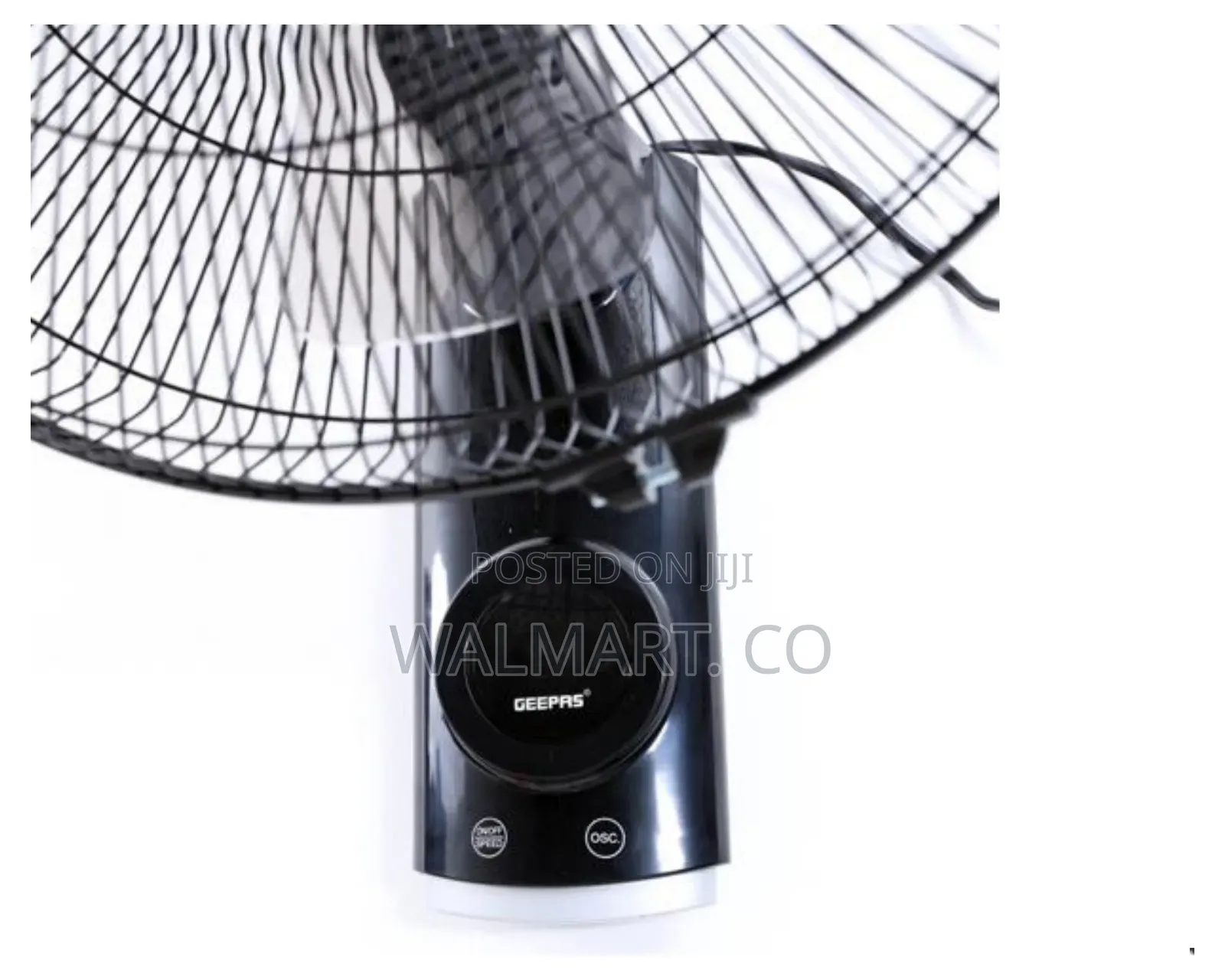 Geepas 16 Inch Wall Fan 60w 3 Speed Settings