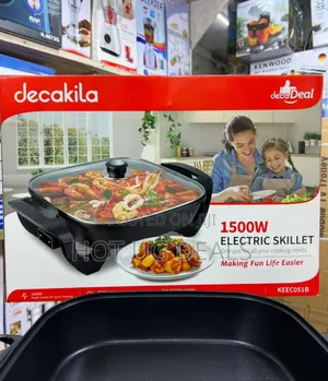 Decakila Electric Skillet Multi Cooker Saucepan