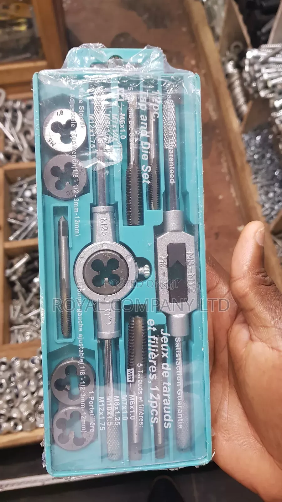 12pieces Die and Tap