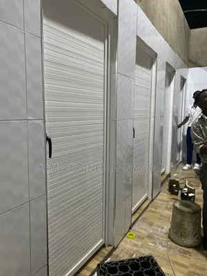 Aluminum Bathroom Doors Full Pannel