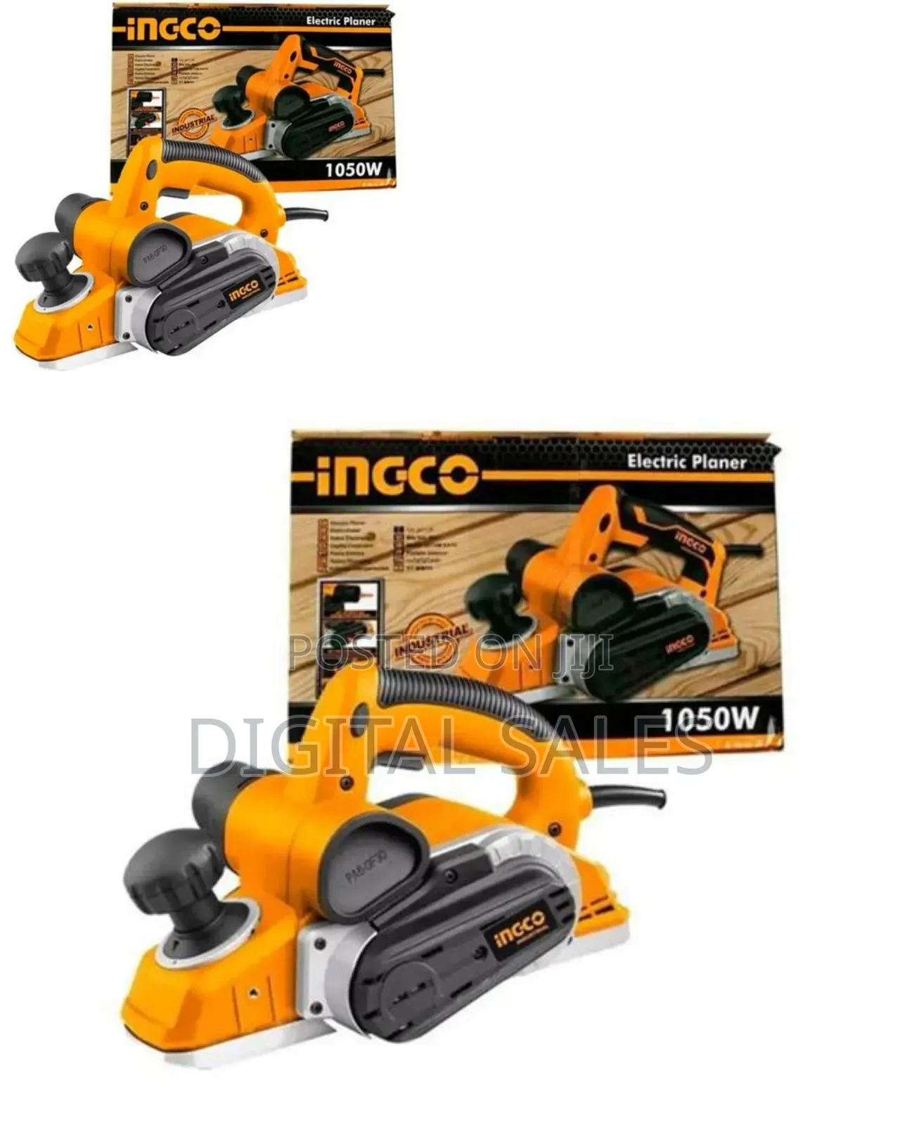 Ingco Electric Planer-Black,