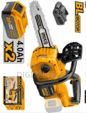 Ingco Cgsli201286-Lithium-Ion Chain Saw- Orange