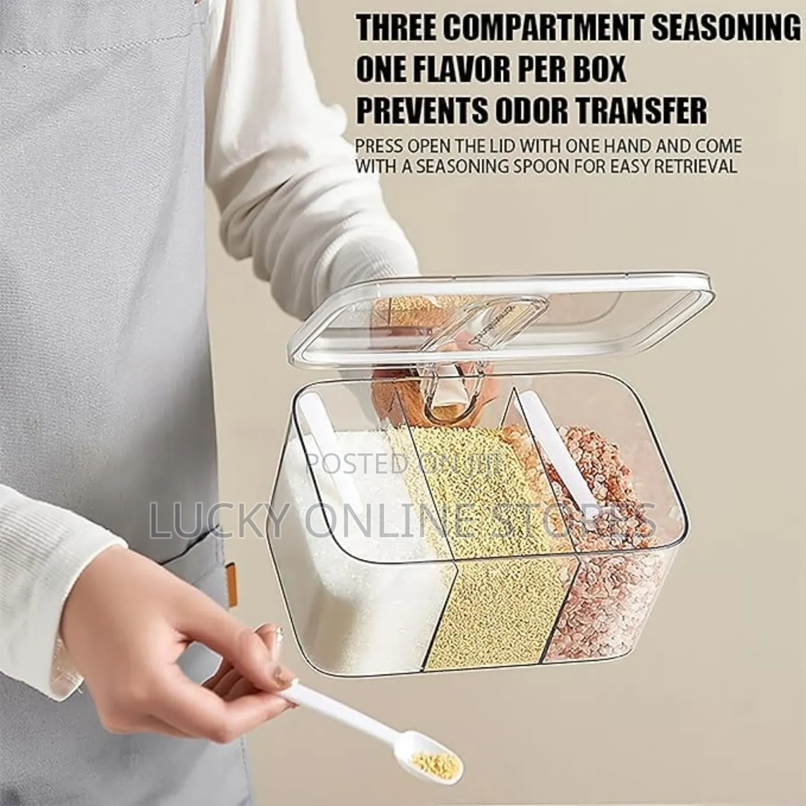 4in1 Kitchen Spice Rack Organizer