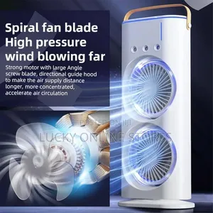 Dual Tower Cooling Fan With Remote