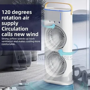 Dual Tower Cooling Fan With Remote