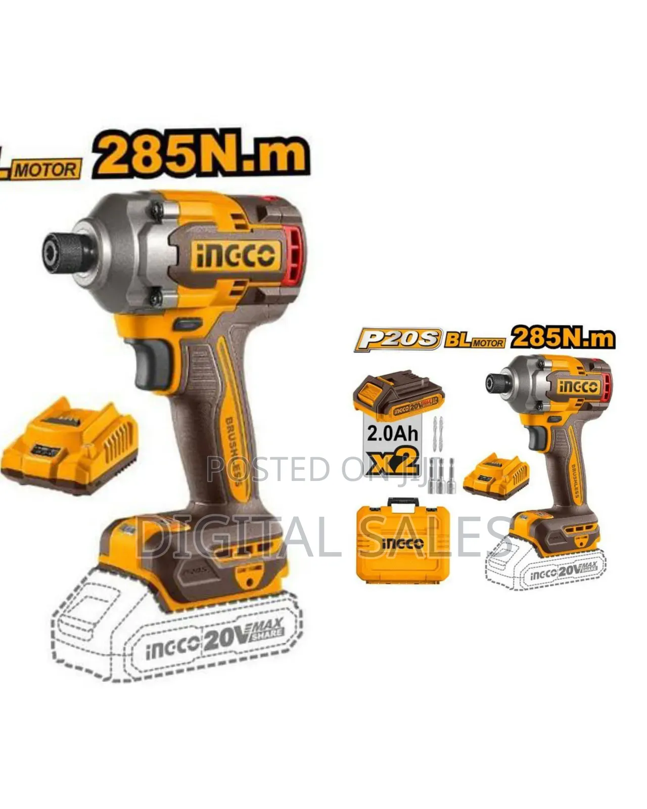 Ingco Lithium-Ion Impact Driver