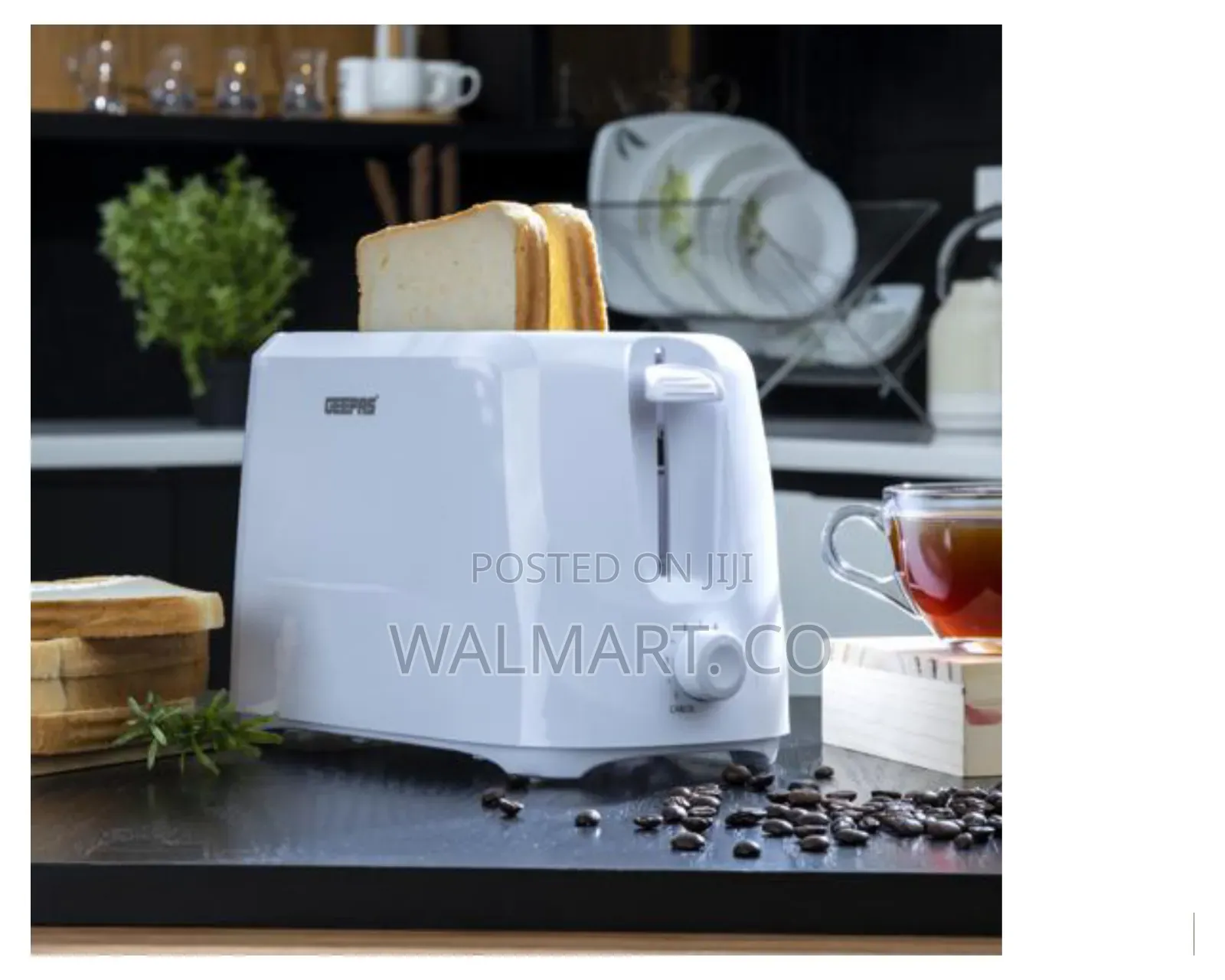 Geepas 2 Slice Bread Toaster Gbt36515