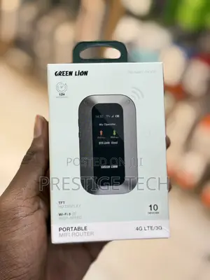 Green Lion Portable Mifi Internet Router With Screen Wifi 6