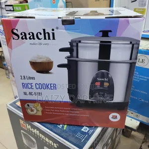 2.8l Rice Cooker With Steamer, Saachi Electric Rice Cooker 2.8l
