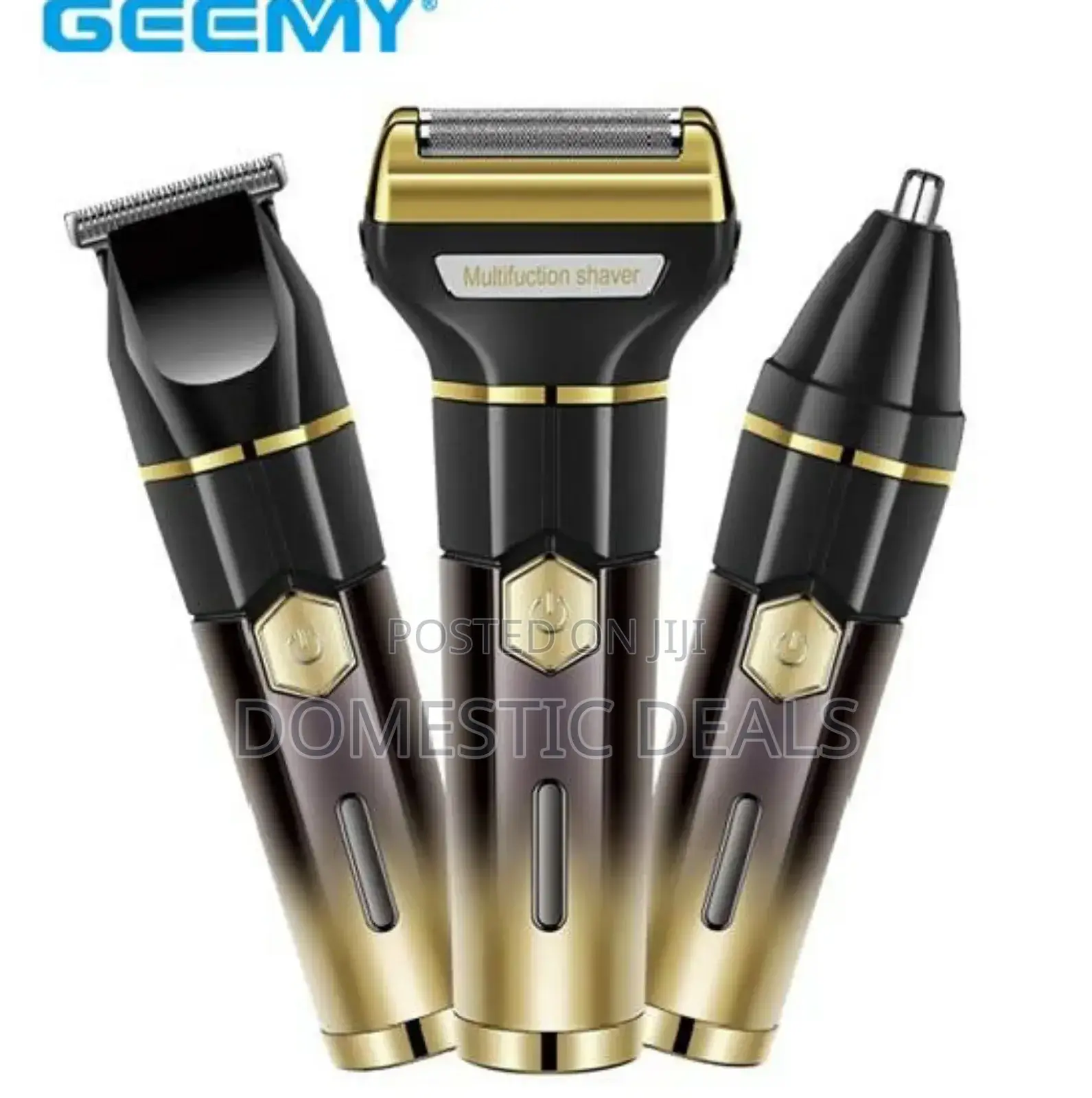 Geemy Gm-8065 Rechargeable Shaver Set 3in1