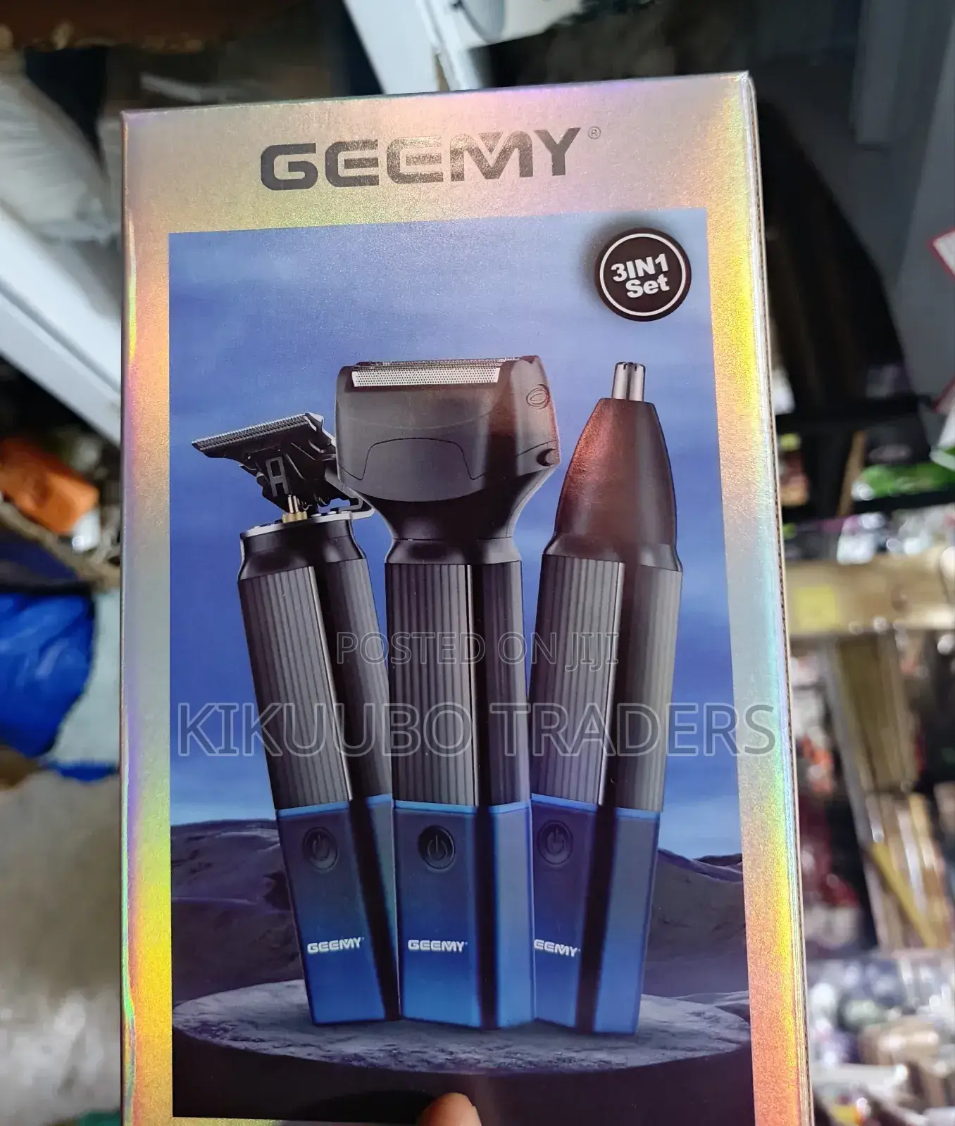 Geemy 3in1 Rechargeable Shaver Set