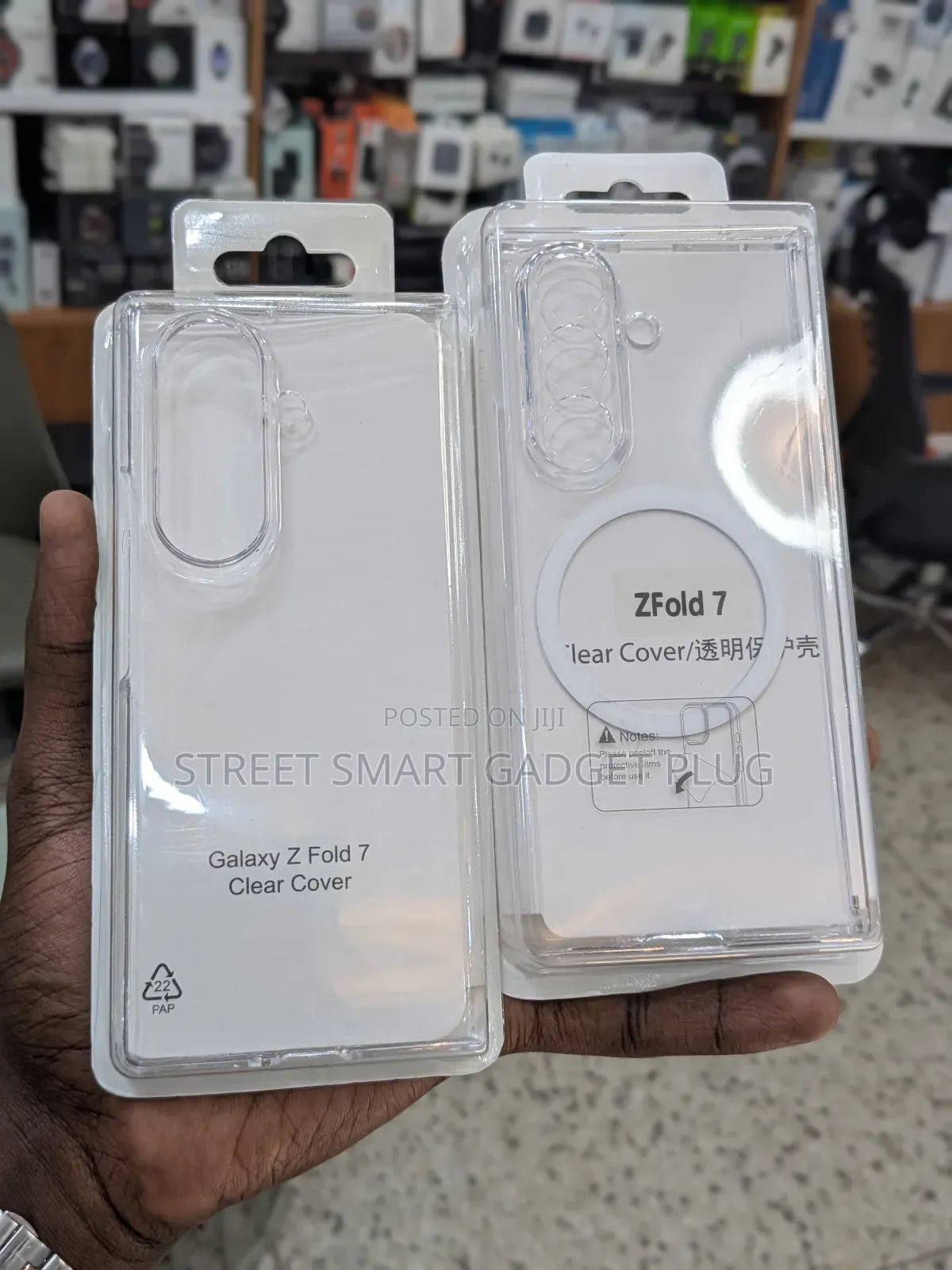 Galaxy Z Fold 7 Transparent Case