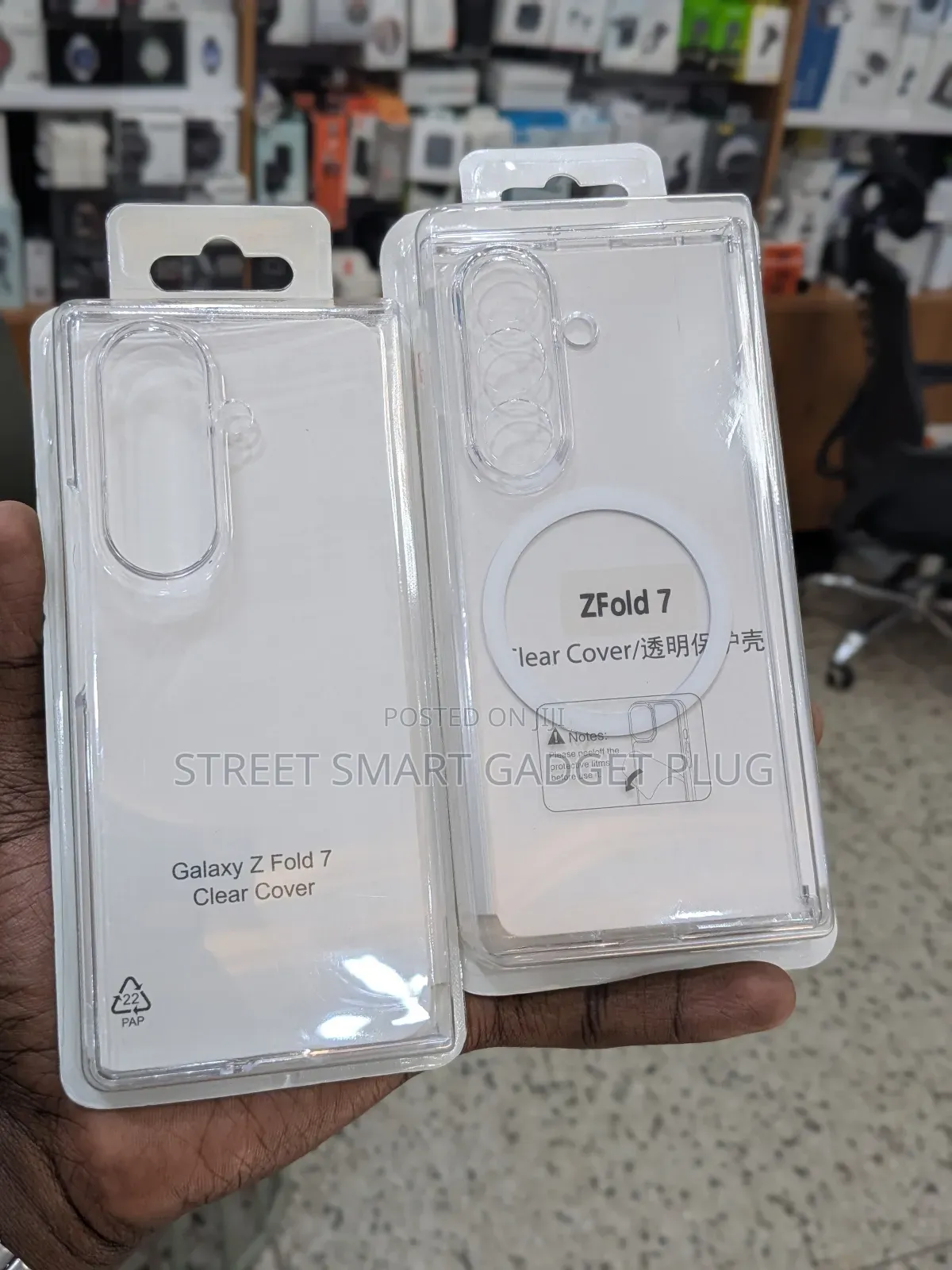 Galaxy Z Fold 7 Transparent Case