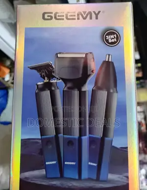 Geemy 3in1 Rechargeable Shaver Set