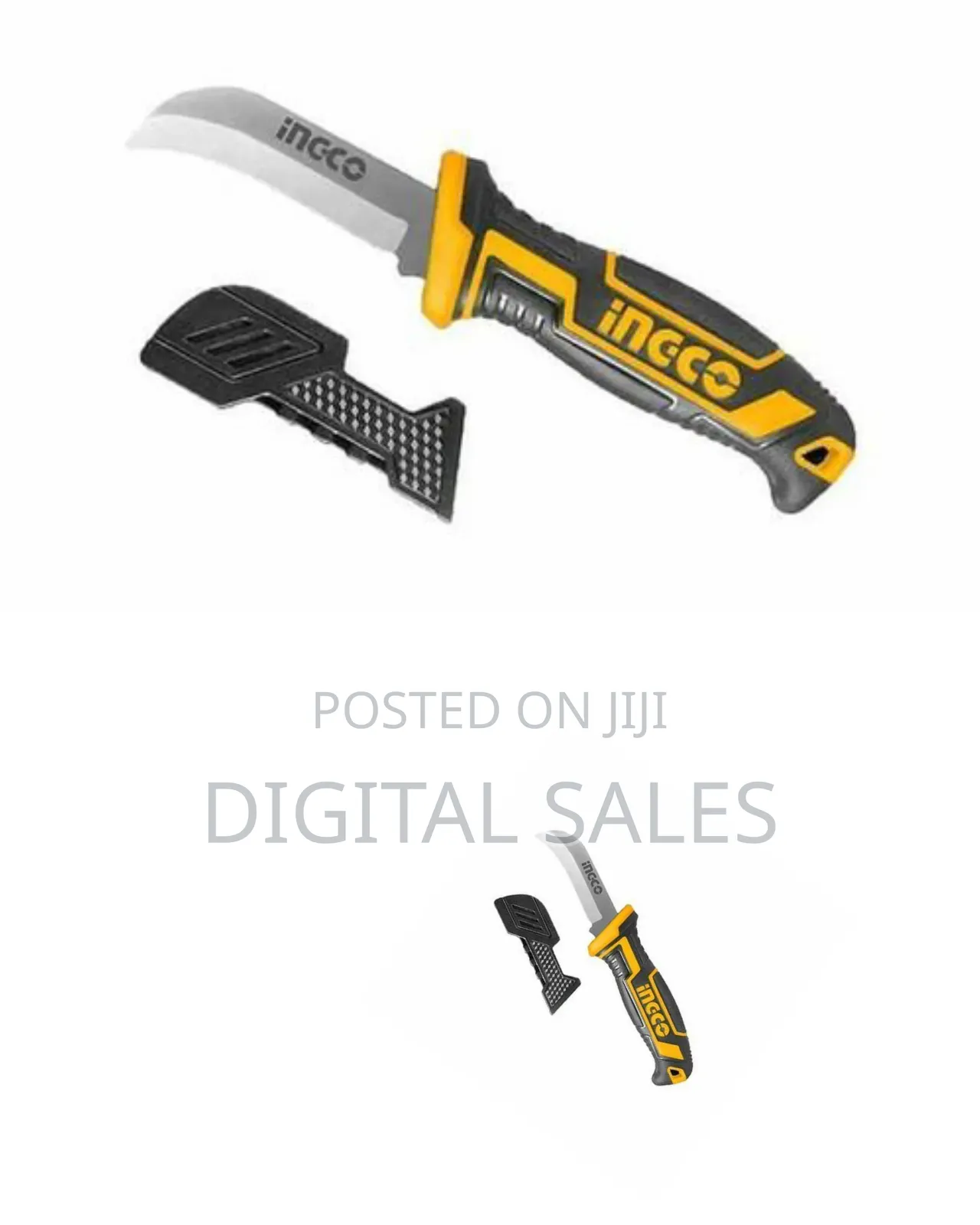 Ingco Cable Stripping Knife-Black