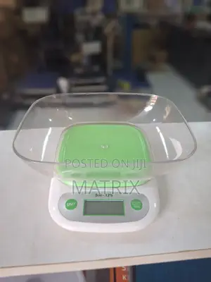 Digital Kitchen Scale for Measuring Ingredients and Food Items