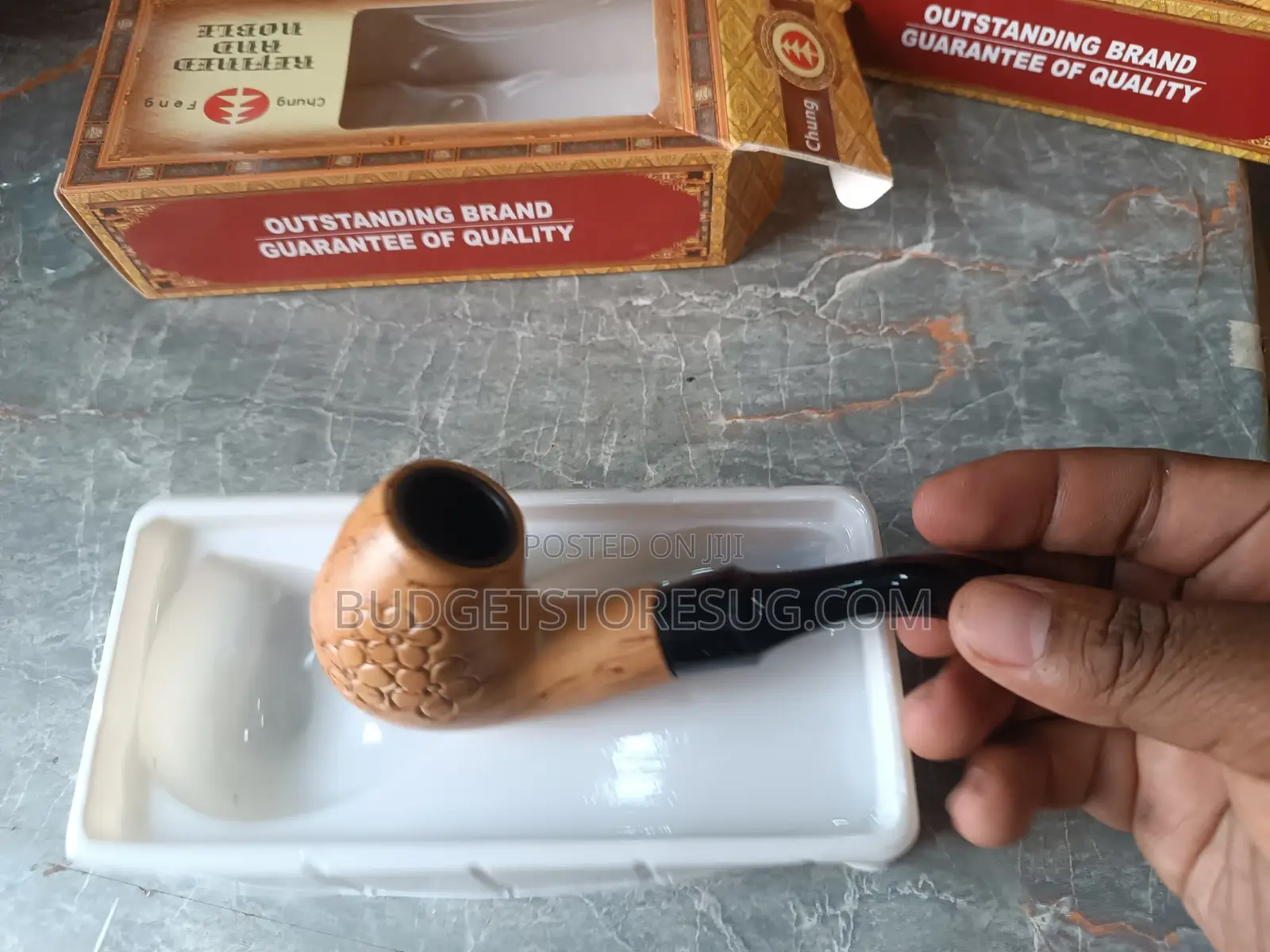 Classic Bent Wooden Pipe