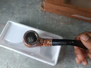 American Author Tobacco Pipe