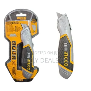 Ingco Huk6118-Utility Knife-Orange