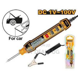 Ingco Digital Automotive Circuit Tester Regulator-Yellow