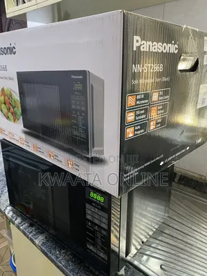 Panasonic 20l Microwave Oven, Nn-st266b - 800w, Easy Touch Control