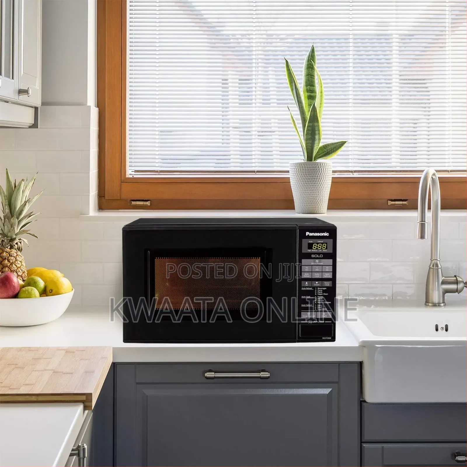 Panasonic 20l Microwave Oven, Nn-st266b - 800w, Easy Touch Control