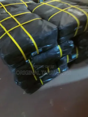 Black Heavy Duty Tarpaulins