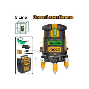 Ingco Self-Leveling Line Laser (Green Laser Beams)