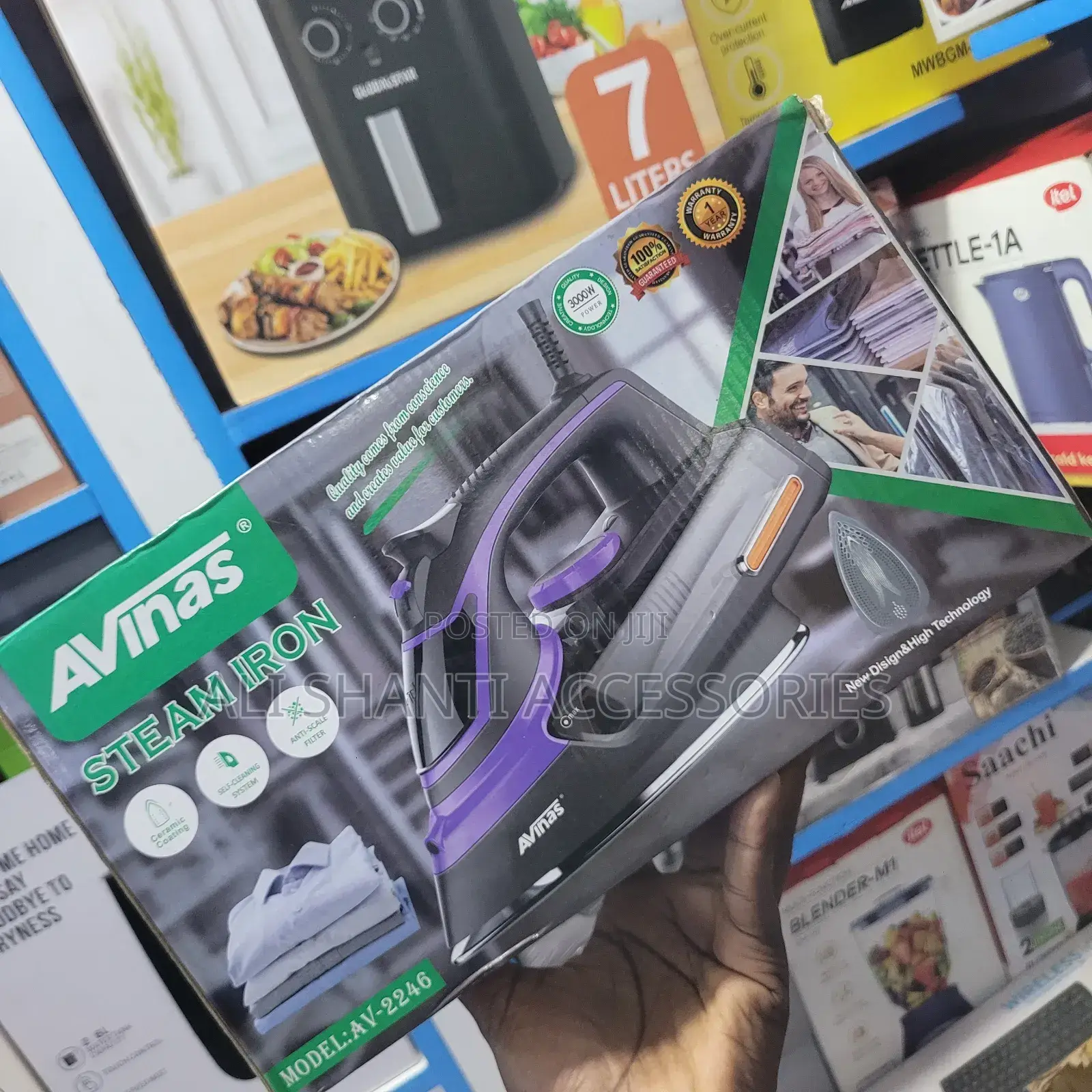 Avinas Ceramic Steam Iron, Electric Steam Iron Avinas