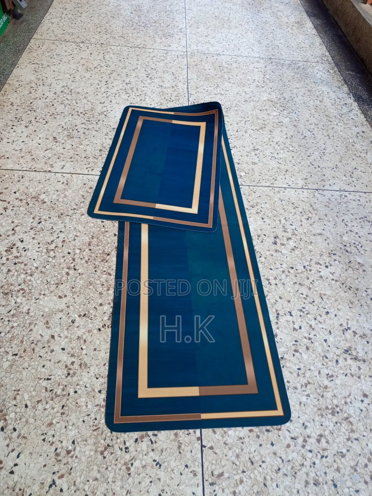 Rubber Kitchen Mat (2pcs)