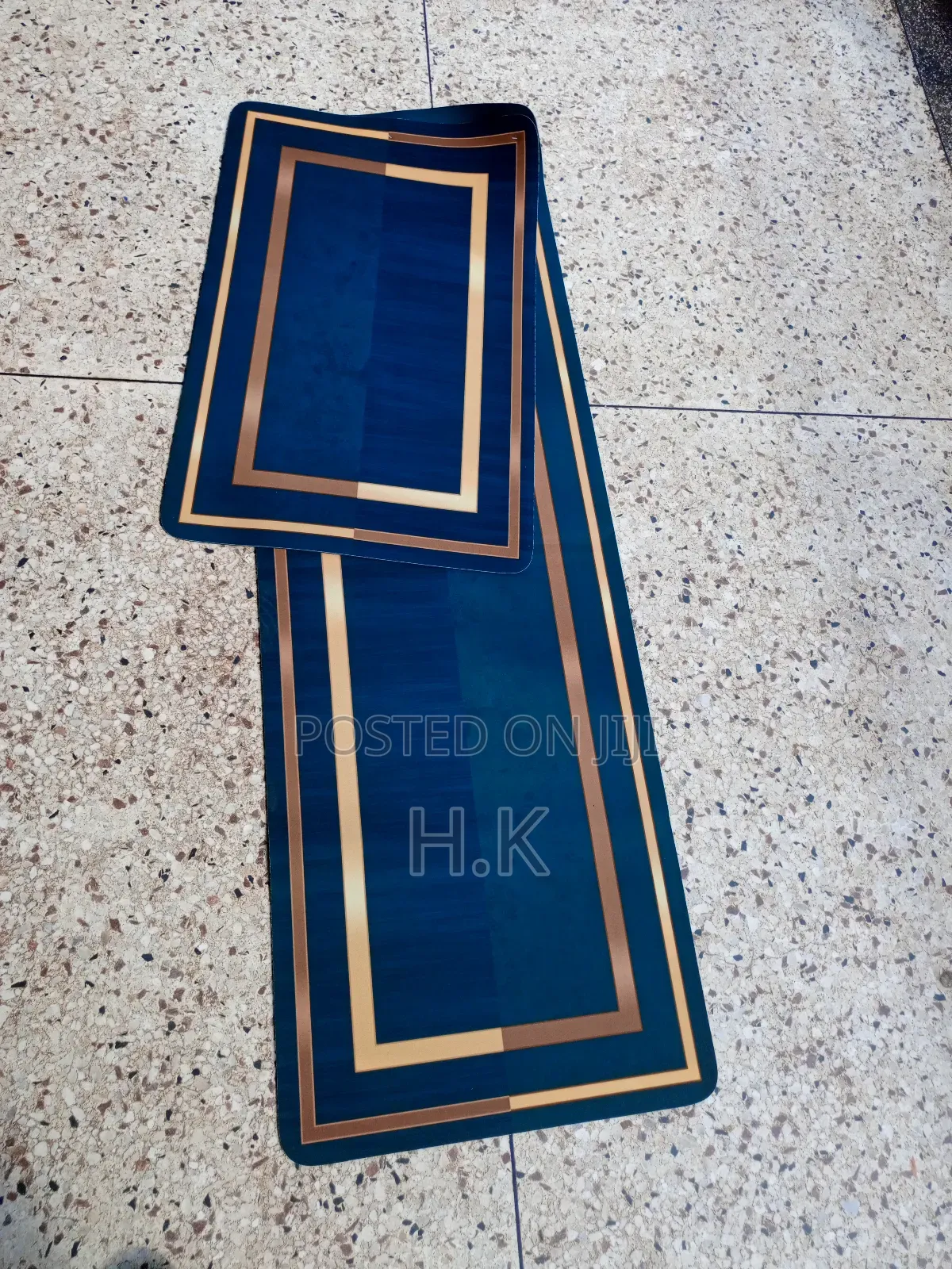 Rubber Kitchen Mat (2pcs)