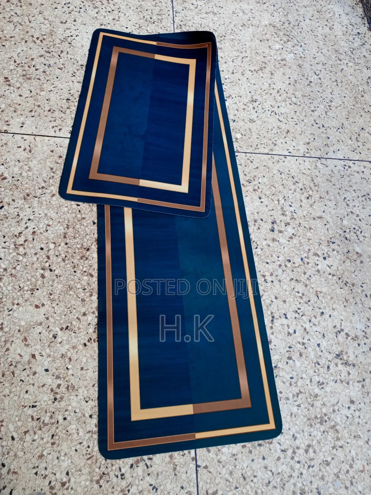 Rubber Kitchen Mat (2pcs)