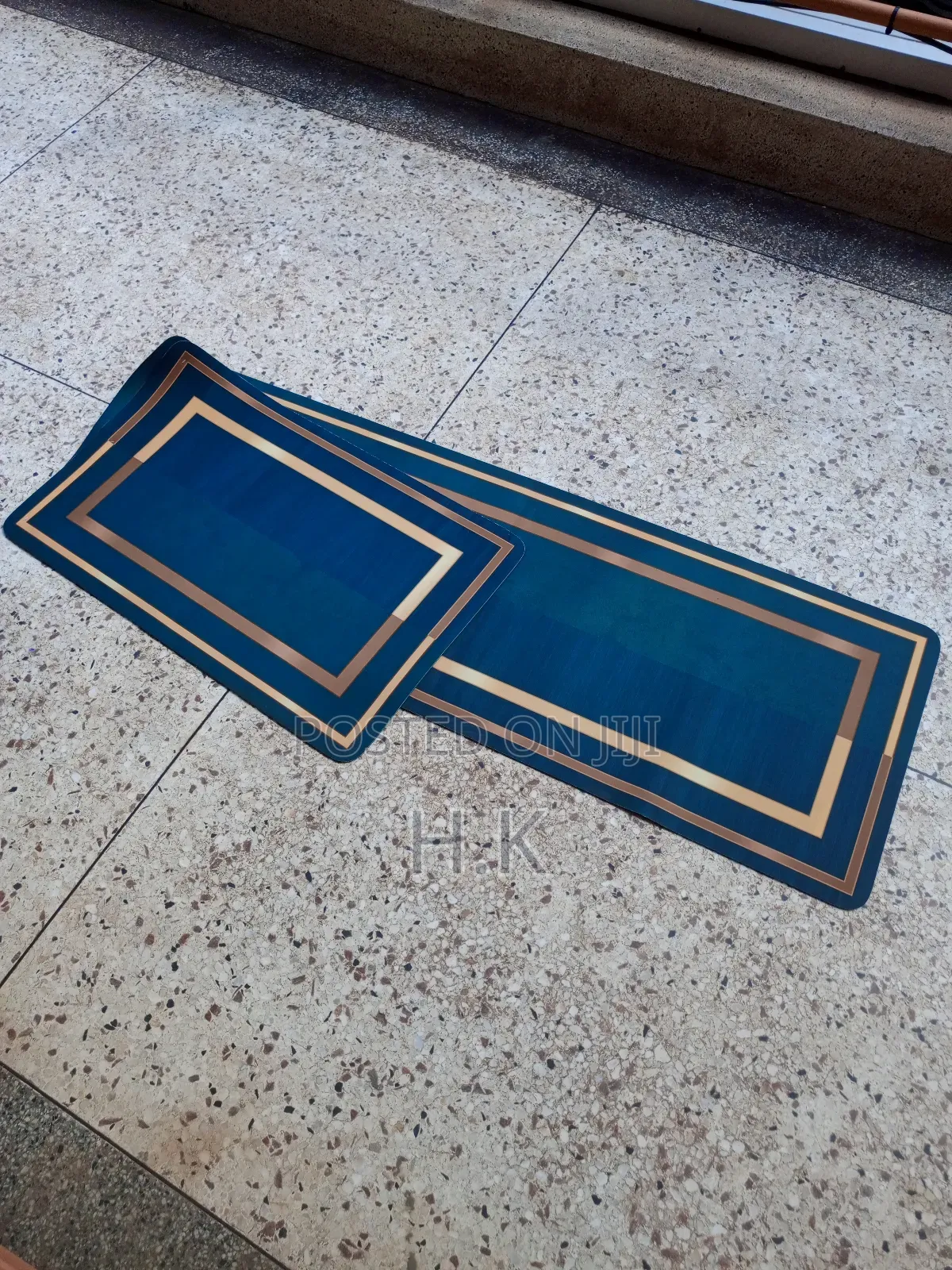 Rubber Kitchen Mat (2pcs)