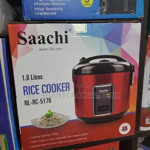 1.8l Saachi Rice Cooker, Electric Rice Cooker Saachi 1.8l