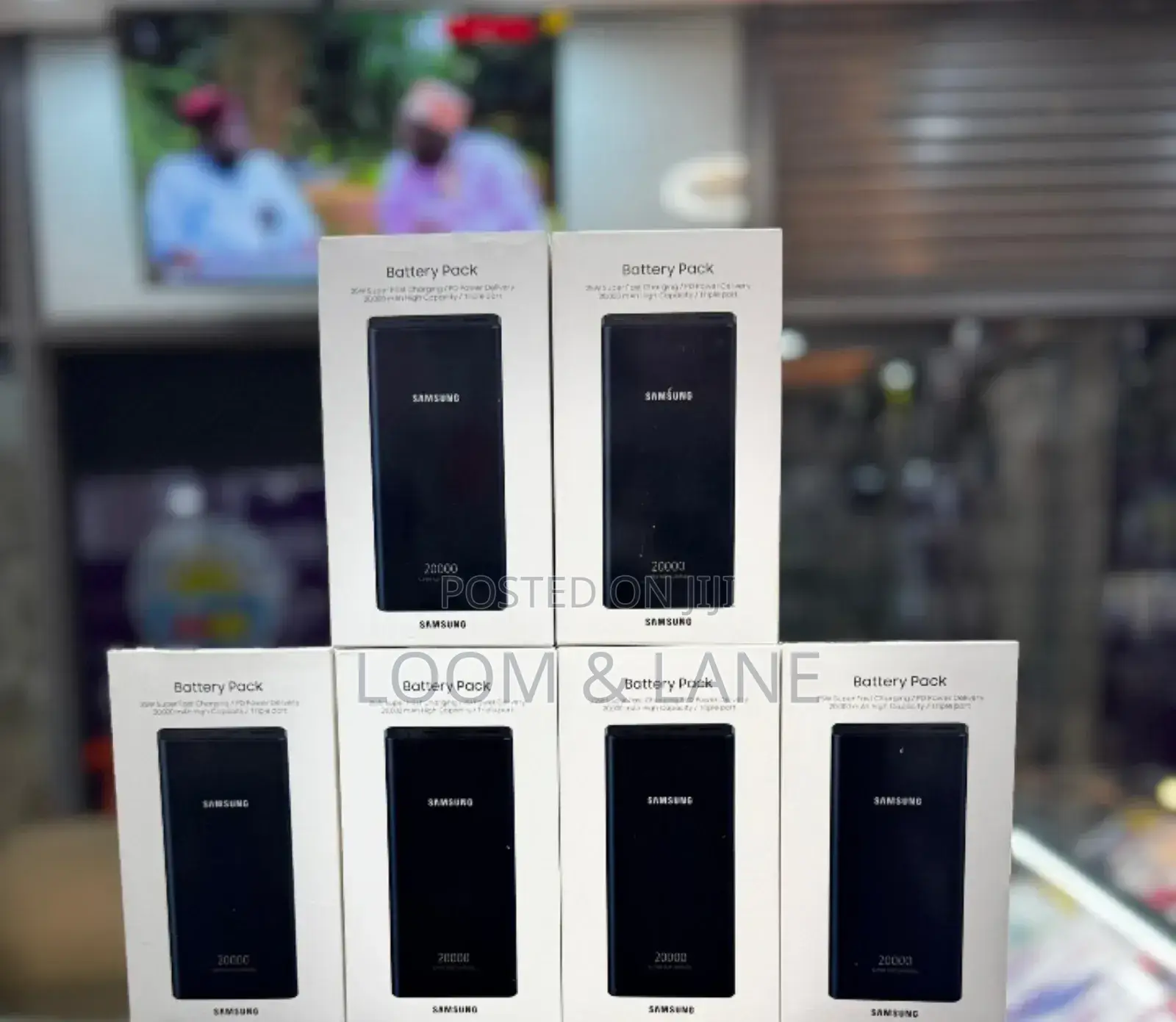 Samsung Battery Pack 20,000mah Black