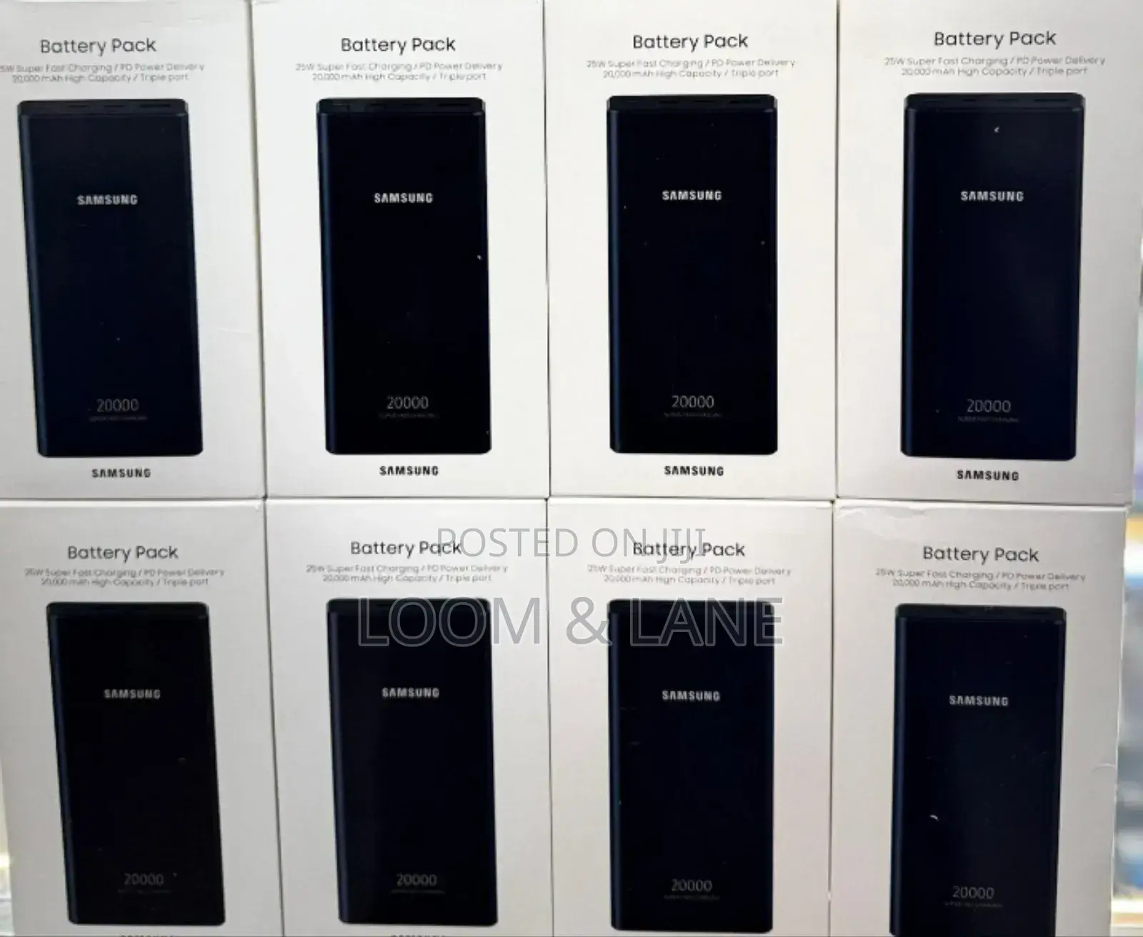 Samsung Battery Pack 20,000mah Black