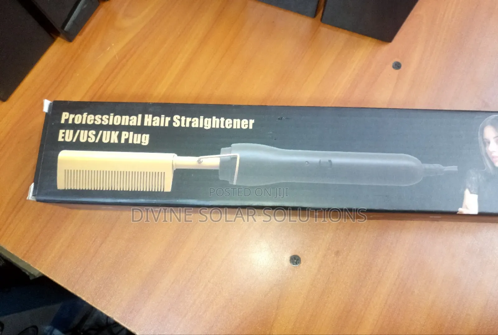 Metallic Hair Straightner