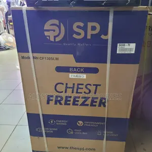 SPJ 130l Chest Freezer Refrigerator, 130l SPJ Chest Freezer