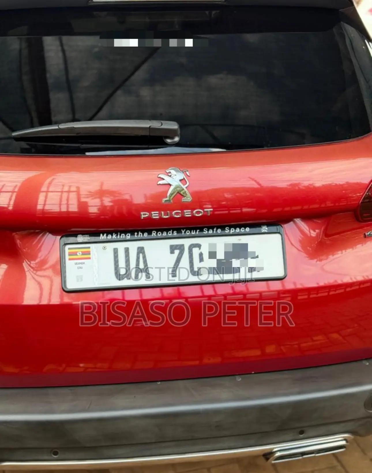 Peugeot 2008 2018 Red