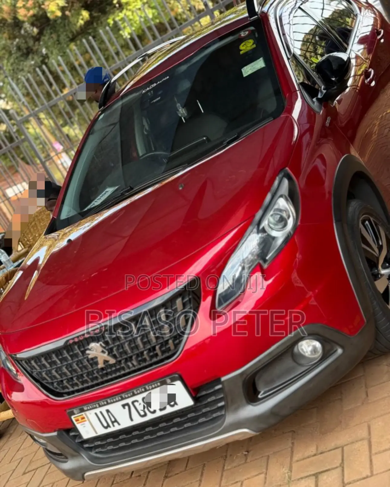 Peugeot 2008 2018 Red