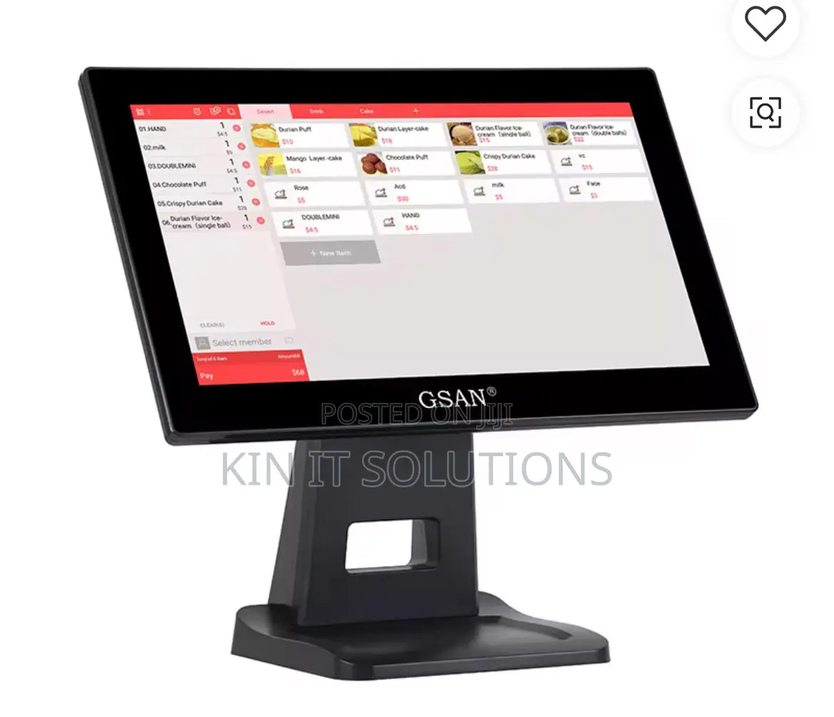 Gs-A4 Customized 15.6'' Capacitive Touch Screen Restaurant Pos