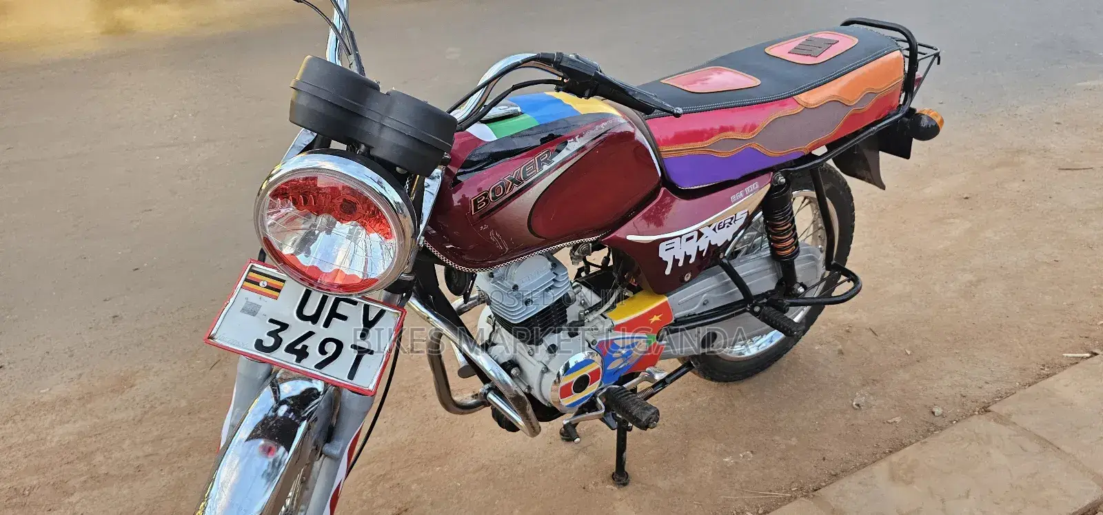Bajaj Boxer 100 2023 Red