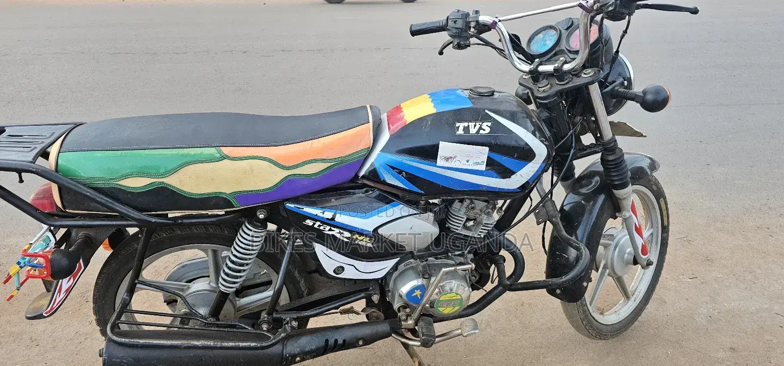 TVS HLX 125 2022 Blue