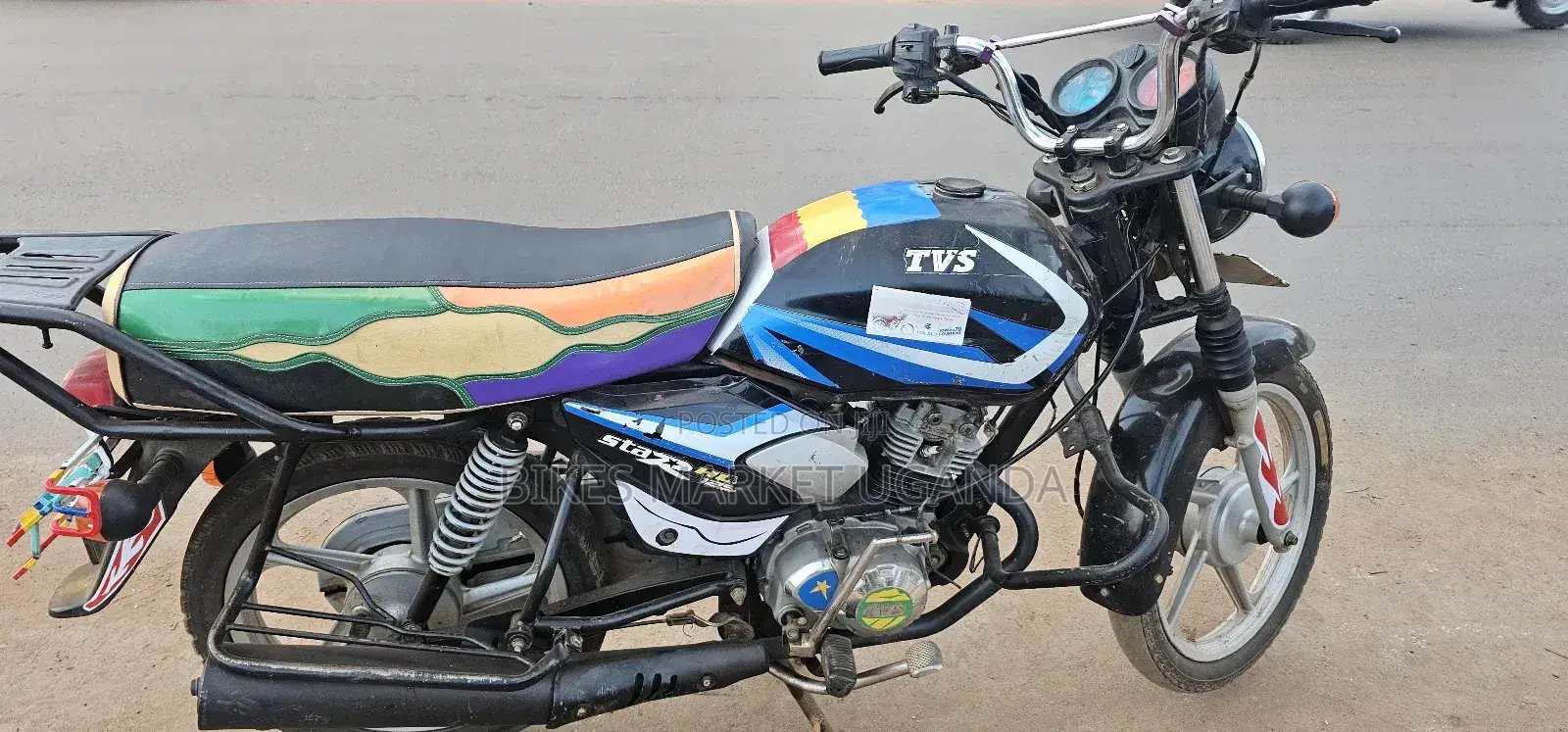 TVS HLX 125 2022 Blue