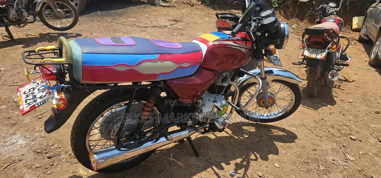 Bajaj Boxer 100 2022 Red