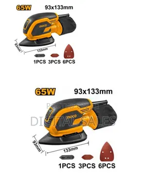Ingco Electric Palm Sander Machine 65w Ms6505 -